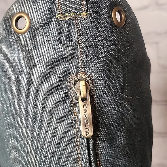 Capelta 'Billie Jean' denim western boot.  RARE find. Size 38 / us 8 - Picture 4 of 8